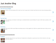 Tablet Screenshot of fromjustanotherblogger.blogspot.com
