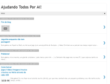 Tablet Screenshot of ajudandotodosporai.blogspot.com