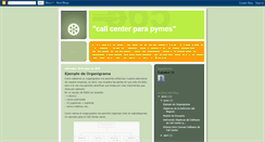 Desktop Screenshot of callcenterparapymes.blogspot.com