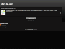 Tablet Screenshot of irlandacom.blogspot.com