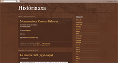 Desktop Screenshot of historia2xa.blogspot.com