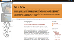 Desktop Screenshot of liveineureka.blogspot.com