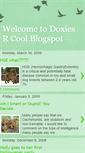 Mobile Screenshot of doxiesrcool.blogspot.com