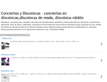 Tablet Screenshot of discotecas-vdoble.blogspot.com