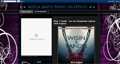 Desktop Screenshot of musicagratismp3.blogspot.com