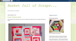 Desktop Screenshot of basketfullofscraps.blogspot.com