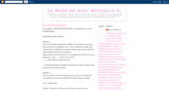 Desktop Screenshot of elblogdemadmoiselled.blogspot.com