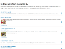 Tablet Screenshot of elblogdemadmoiselled.blogspot.com