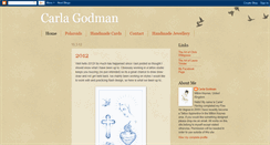 Desktop Screenshot of carlamariegodman.blogspot.com