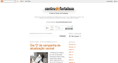 Desktop Screenshot of centrodefortaleza.blogspot.com