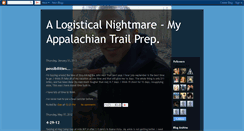 Desktop Screenshot of ahugelogisticalnightmare.blogspot.com