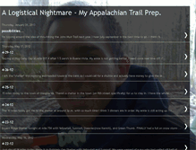 Tablet Screenshot of ahugelogisticalnightmare.blogspot.com