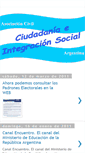 Mobile Screenshot of ciudadaniaeintegracionsocial.blogspot.com