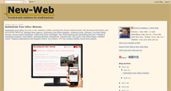 Desktop Screenshot of new-web-blog.blogspot.com