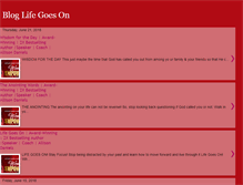 Tablet Screenshot of lifegoeson-allisongdaniels.blogspot.com