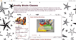 Desktop Screenshot of knottybicsieclasses.blogspot.com