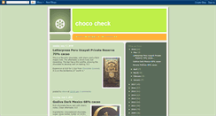 Desktop Screenshot of chococheck.blogspot.com