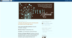 Desktop Screenshot of eventsrefined.blogspot.com