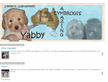 Tablet Screenshot of liefde-is-labradoodles.blogspot.com