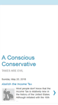 Mobile Screenshot of conservativeconscious.blogspot.com