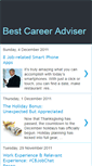 Mobile Screenshot of bestcareeradviser.blogspot.com