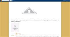 Desktop Screenshot of lojavirtualarmazemgaia.blogspot.com