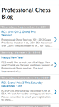 Mobile Screenshot of professionalchess.blogspot.com
