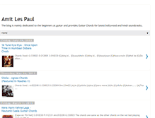 Tablet Screenshot of amitlespaul.blogspot.com