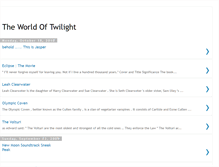 Tablet Screenshot of cullenstwilight.blogspot.com