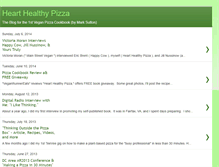 Tablet Screenshot of hearthealthypizza.blogspot.com