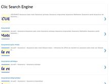 Tablet Screenshot of clic-search.blogspot.com