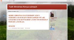 Desktop Screenshot of faithminkenya.blogspot.com