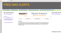 Desktop Screenshot of free-sms-alerts.blogspot.com