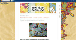 Desktop Screenshot of craftersshowcaseuk.blogspot.com