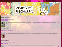 Tablet Screenshot of craftersshowcaseuk.blogspot.com