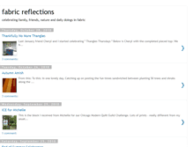 Tablet Screenshot of fabricreflections.blogspot.com