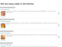 Tablet Screenshot of nottoomanycooksinthekitchen.blogspot.com