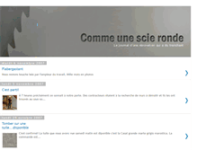 Tablet Screenshot of commeunescieronde.blogspot.com