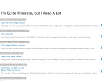 Tablet Screenshot of literature4theilliterate.blogspot.com