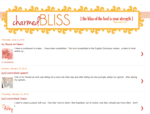 Tablet Screenshot of charmedbliss.blogspot.com