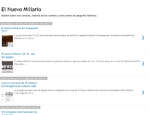 Tablet Screenshot of elnuevomiliario.blogspot.com