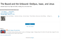 Tablet Screenshot of boundandunbound.blogspot.com