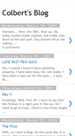 Mobile Screenshot of colbertblog.blogspot.com