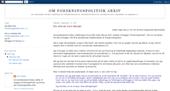 Desktop Screenshot of omforskpolarkiv.blogspot.com