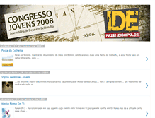 Tablet Screenshot of congressodejovensad2008.blogspot.com