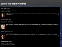 Tablet Screenshot of barefootstudiopictures.blogspot.com