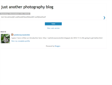 Tablet Screenshot of just-another-photography-blog.blogspot.com