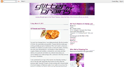 Desktop Screenshot of glitterforbrains.blogspot.com