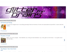 Tablet Screenshot of glitterforbrains.blogspot.com