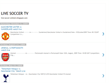 Tablet Screenshot of live-soccer-onlinetv.blogspot.com